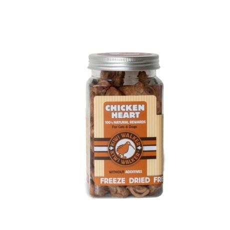 Liofilizuoti skanėstai šunims ir katėms Chicken Heart, 60 g
