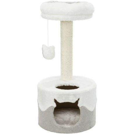 trixie-nuria-draskykle-stulpas-su-nameliu-ir-guoliu-71-cm-baltapilka