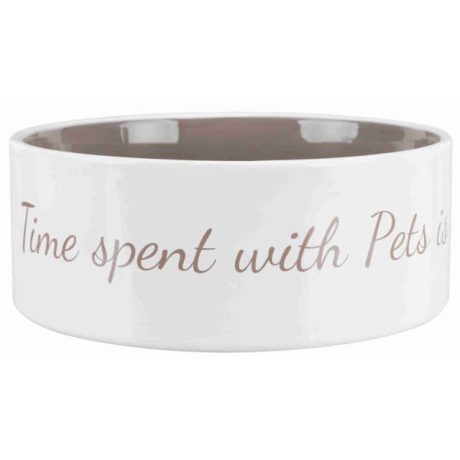 Trixie Pet's Home Dubenėlis, keramika, 0.8 l, ø 16 cm, cream-smėlio