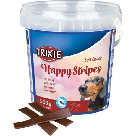 Trixie skanėstai šunims, minkštas užkandis Happy Juostelės 500 g